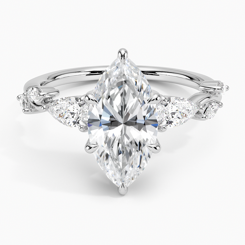 Vitedi Agave Moissanite Engagement Ring-VOOGME