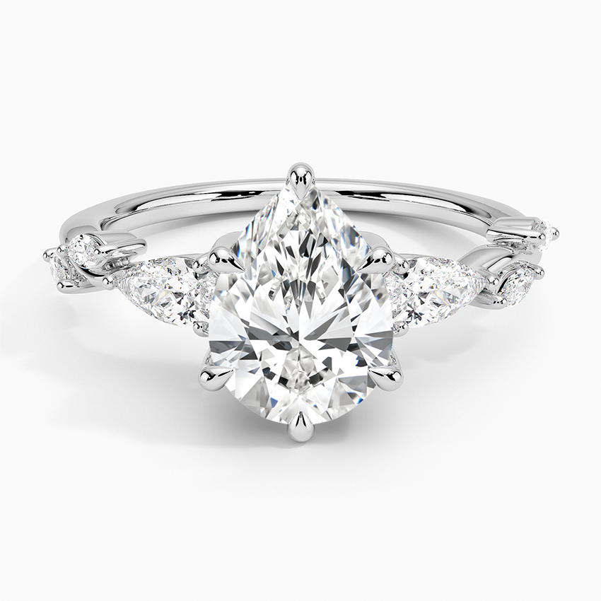 Vitedi Agave Moissanite Engagement Ring-VOOGME