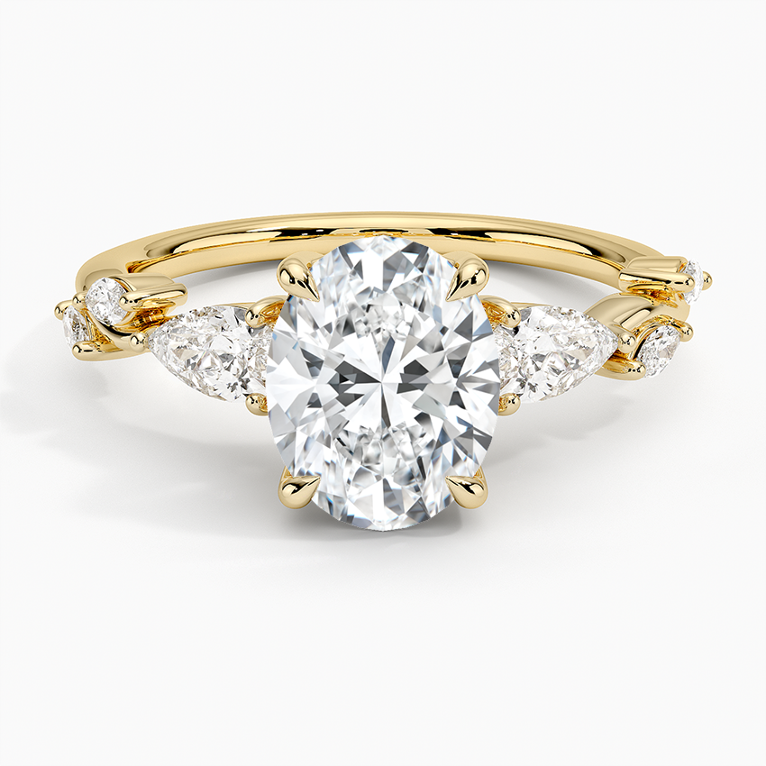 Vitedi Agave Moissanite Engagement Ring-VOOGME
