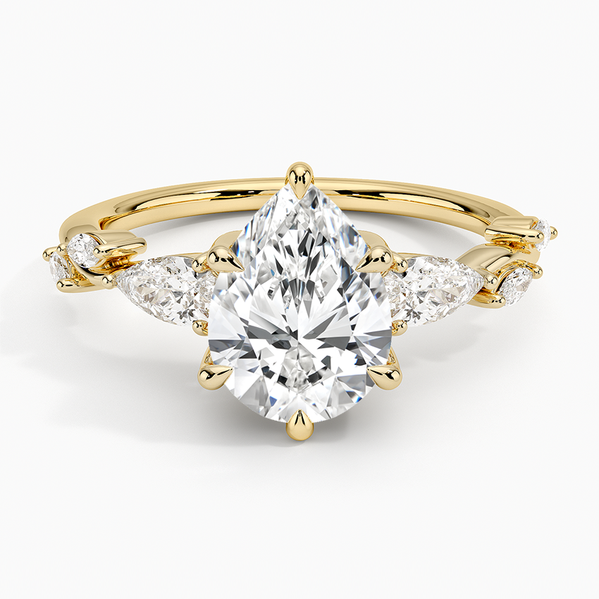 Vitedi Agave Moissanite Engagement Ring-VOOGME