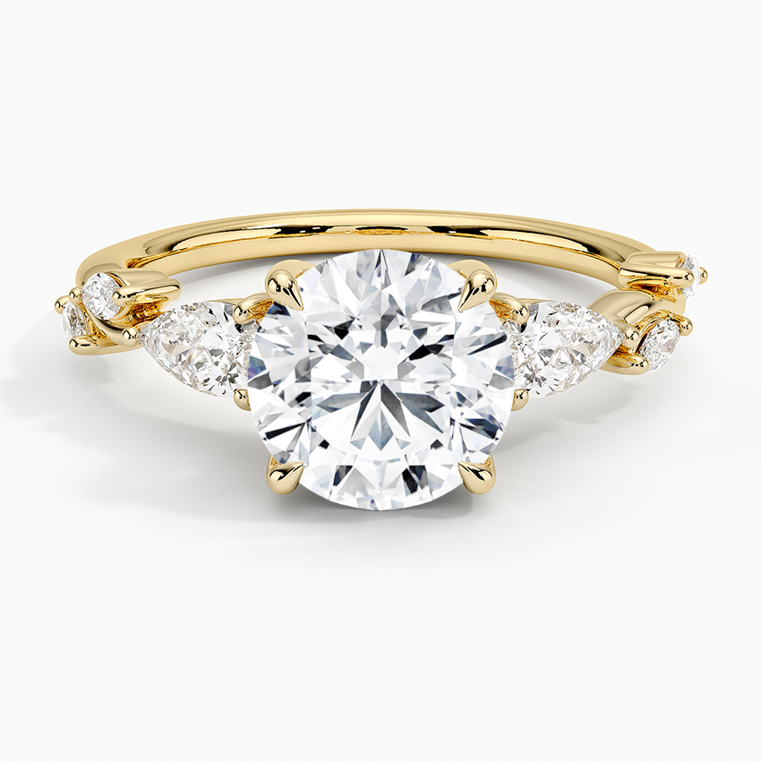 Vitedi Agave Moissanite Engagement Ring-VOOGME