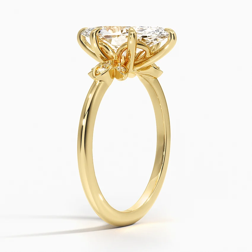 Elena Moissanite Engagement Ring