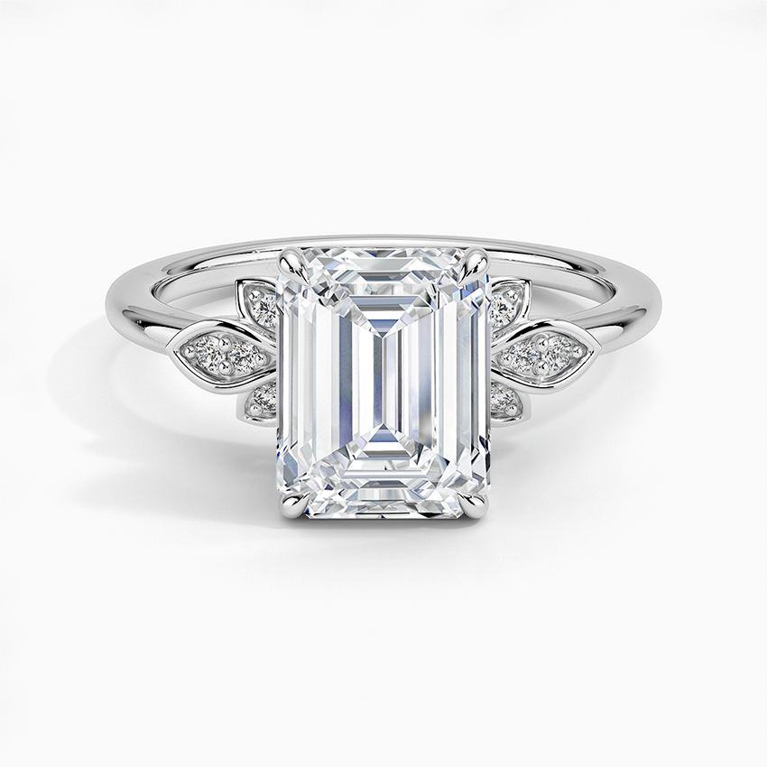 Elena Moissanite Engagement Ring