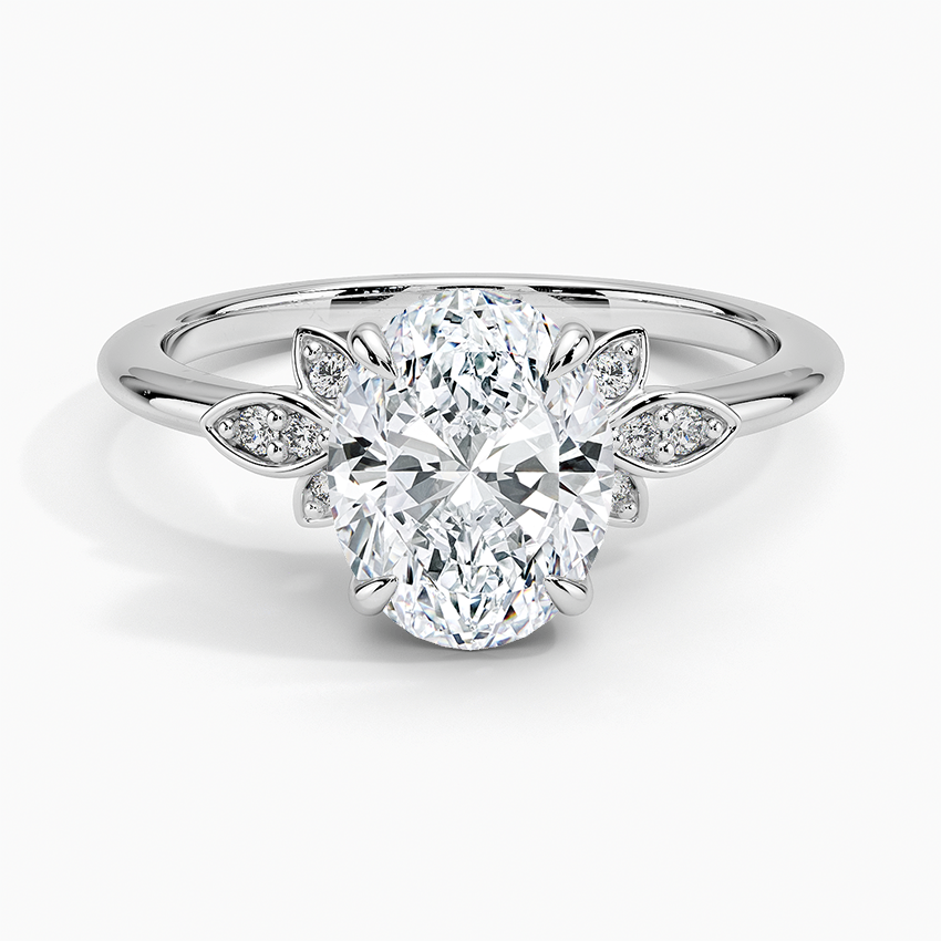 Elena Moissanite Engagement Ring