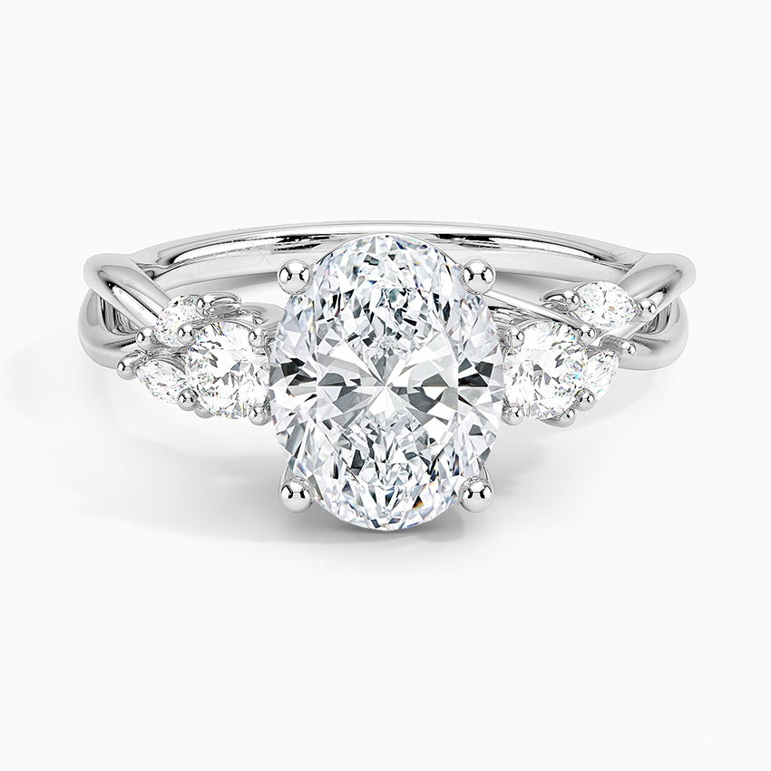 Giselle Moissanite Engagement Ring