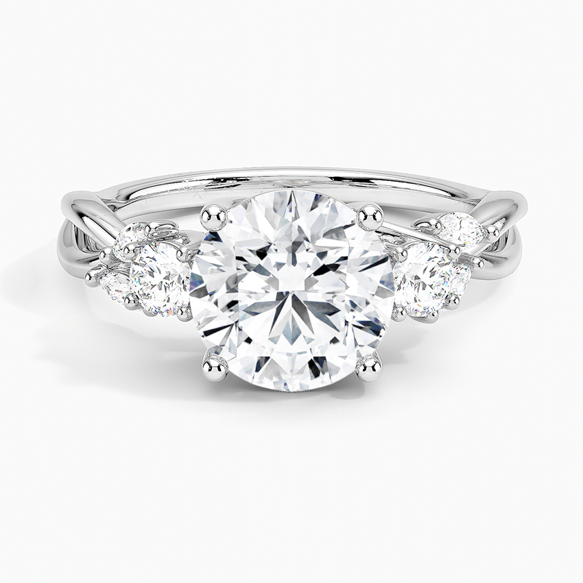 Giselle Moissanite Engagement Ring