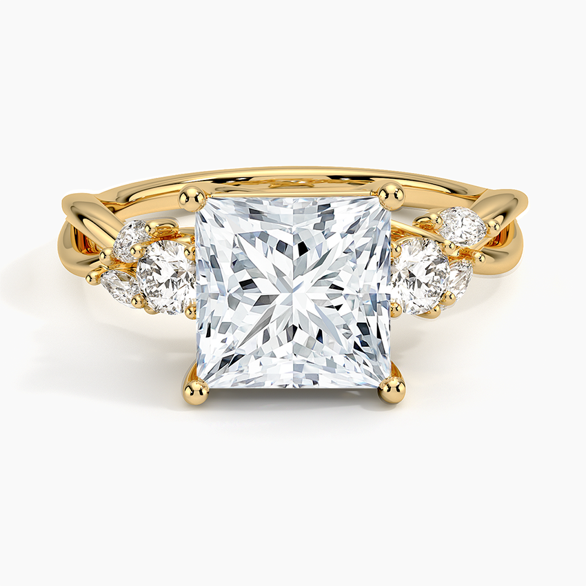 Giselle Moissanite Engagement Ring