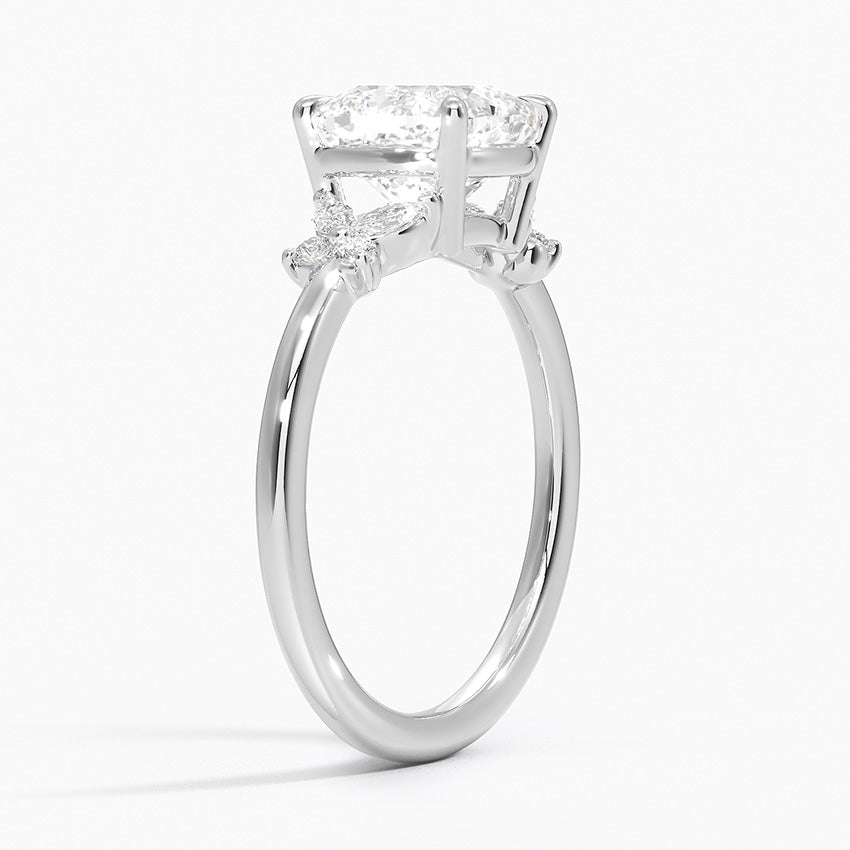 Le Libellule Moissanite Engagement Ring-VOOGME