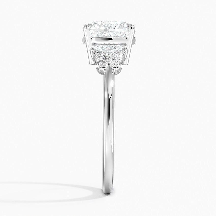 Le Libellule Moissanite Engagement Ring-VOOGME