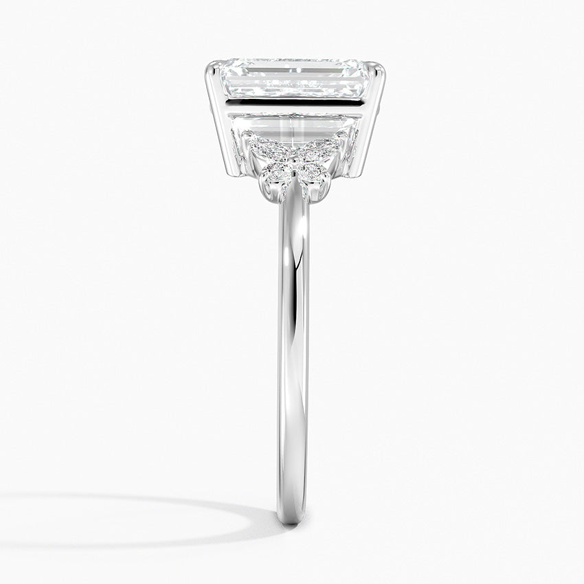 Le Libellule Moissanite Engagement Ring-VOOGME