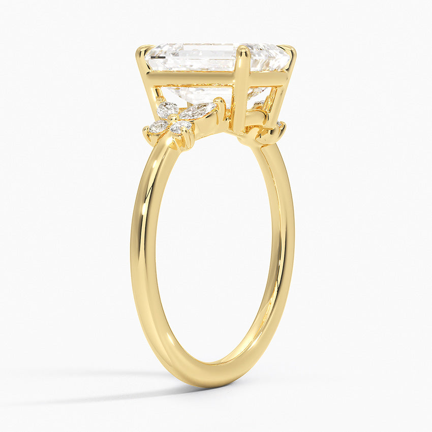 Le Libellule Moissanite Engagement Ring-VOOGME