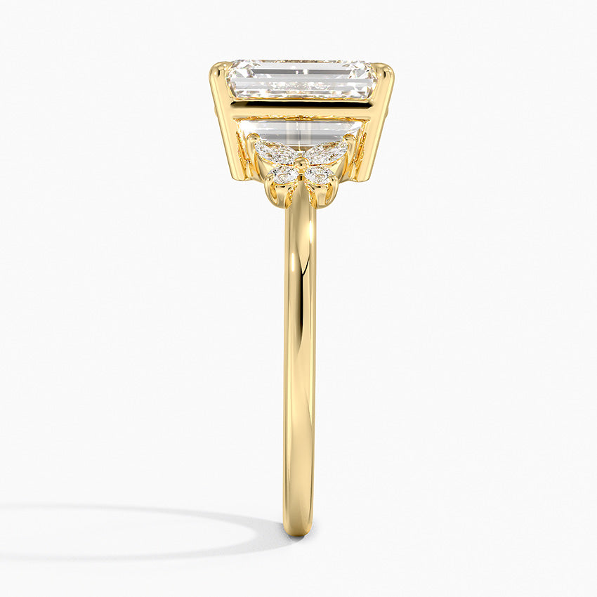 Le Libellule Moissanite Engagement Ring-VOOGME