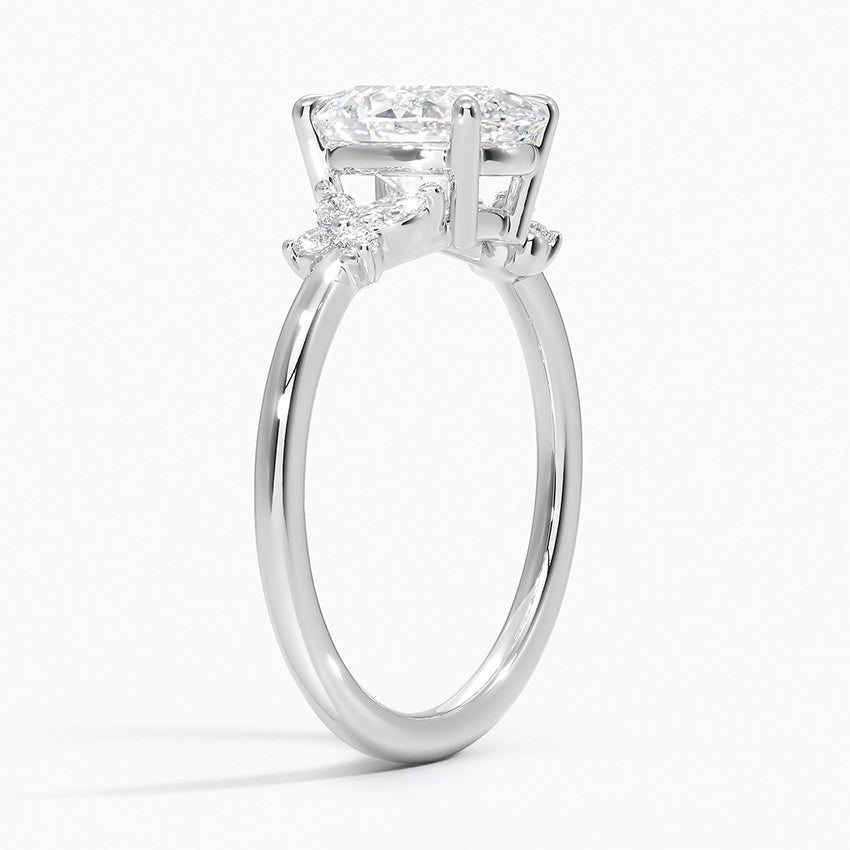 Le Libellule Moissanite Engagement Ring-VOOGME