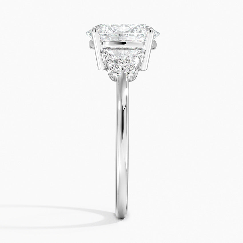 Le Libellule Moissanite Engagement Ring-VOOGME