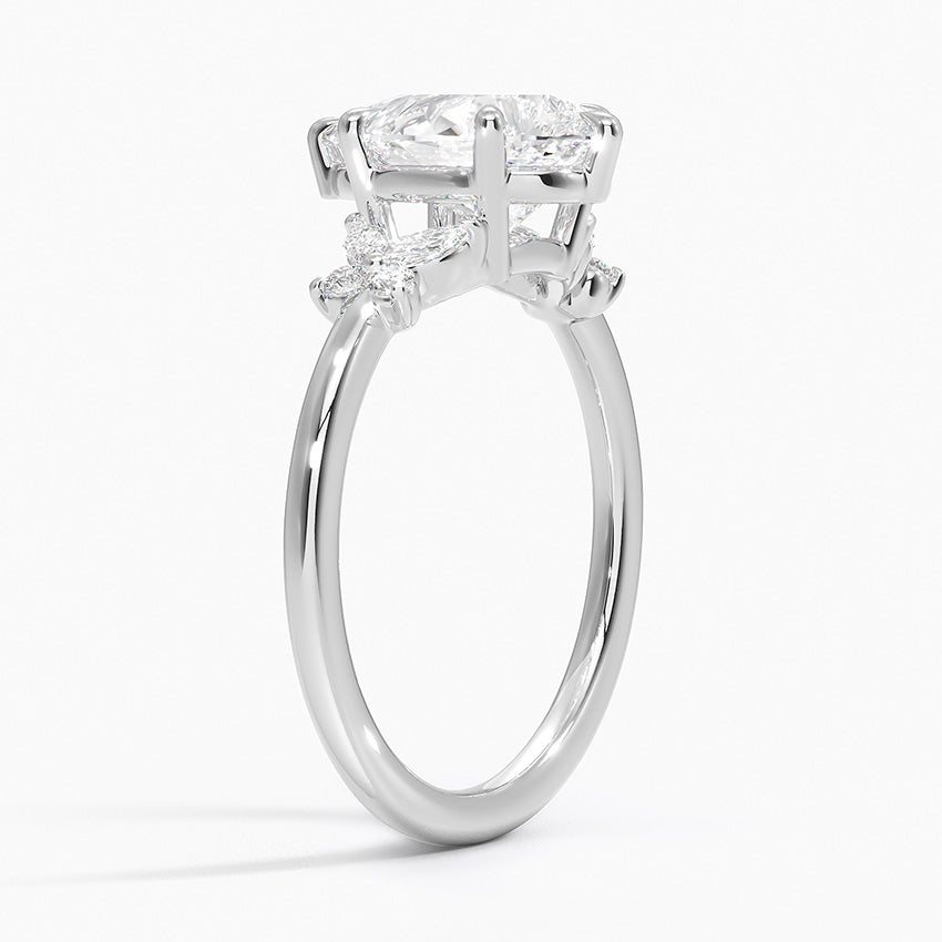 Le Libellule Moissanite Engagement Ring-VOOGME