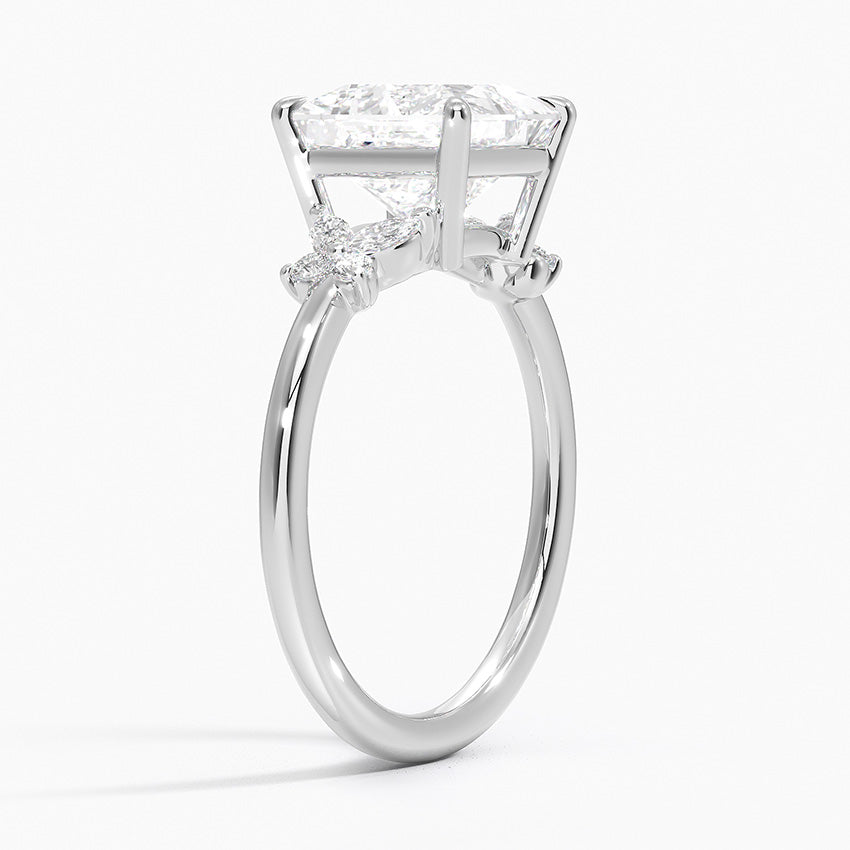 Le Libellule Moissanite Engagement Ring-VOOGME