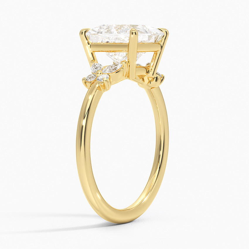 Le Libellule Moissanite Engagement Ring-VOOGME