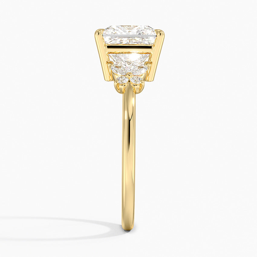 Le Libellule Moissanite Engagement Ring-VOOGME