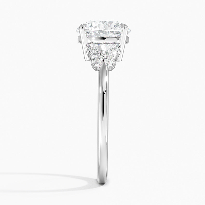 Le Libellule Moissanite Engagement Ring-VOOGME