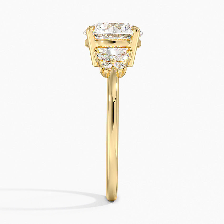 Le Libellule Moissanite Engagement Ring-VOOGME