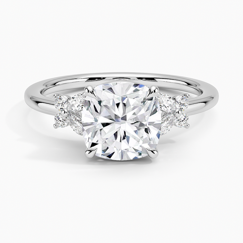 Le Libellule Moissanite Engagement Ring-VOOGME
