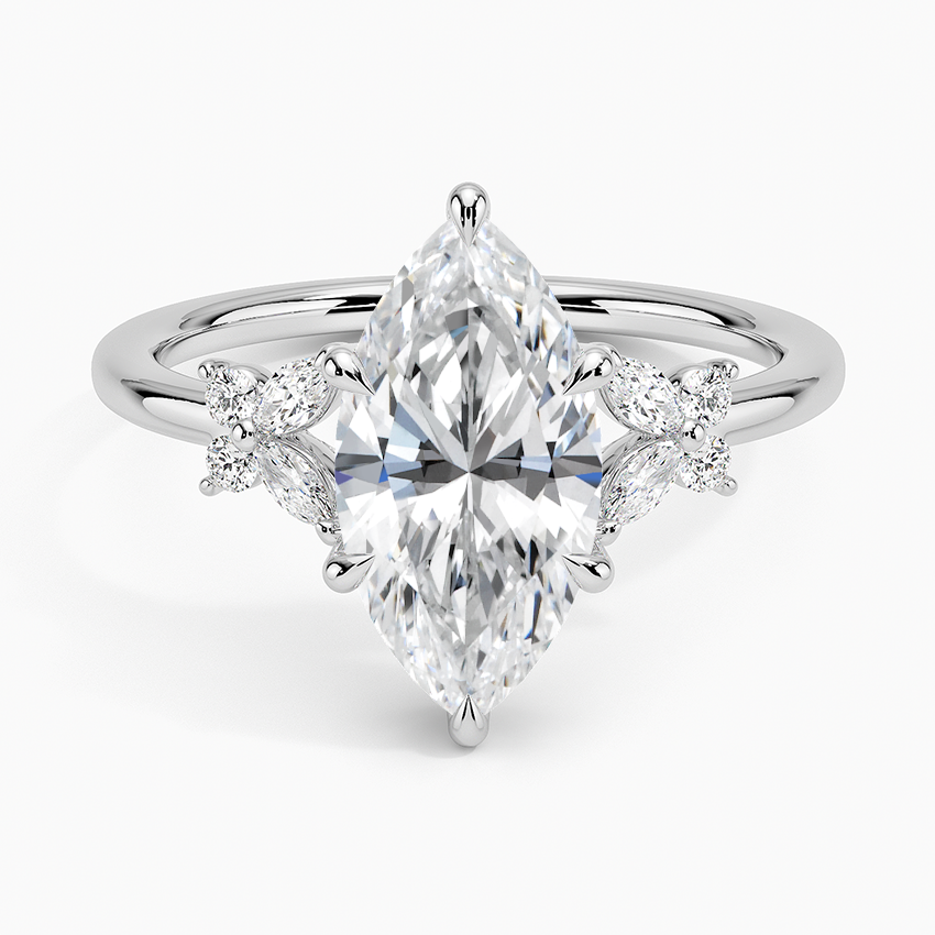 Le Libellule Moissanite Engagement Ring-VOOGME