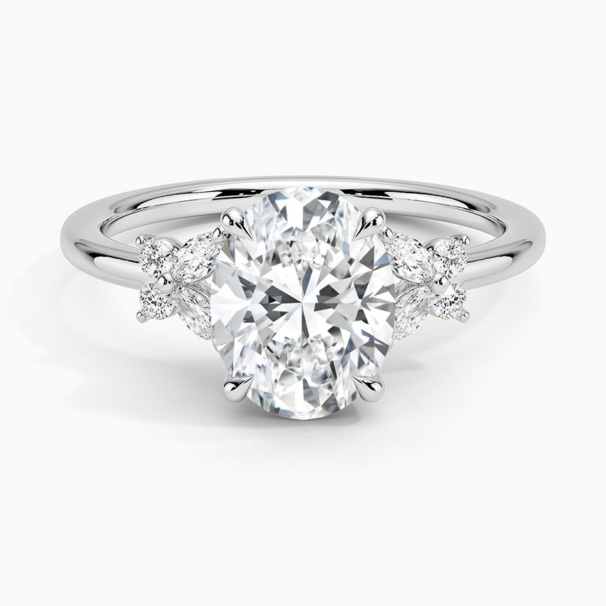 Le Libellule Moissanite Engagement Ring-VOOGME
