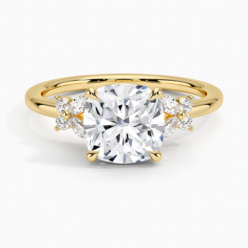 Le Libellule Moissanite Engagement Ring-VOOGME