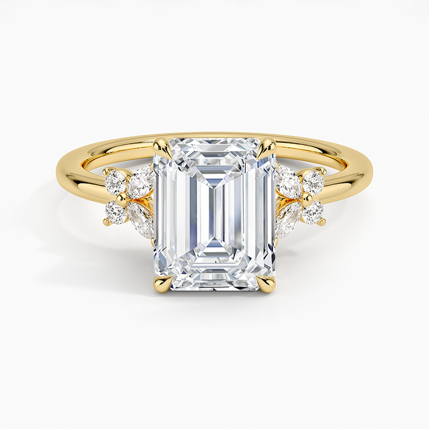Le Libellule Moissanite Engagement Ring-VOOGME