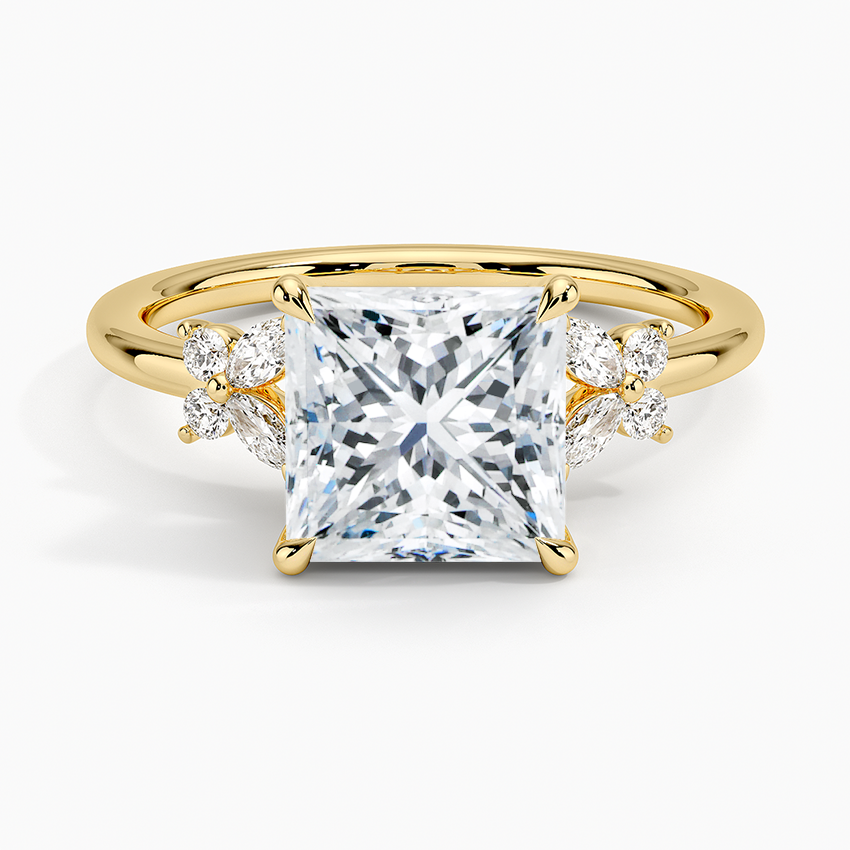 Le Libellule Moissanite Engagement Ring-VOOGME