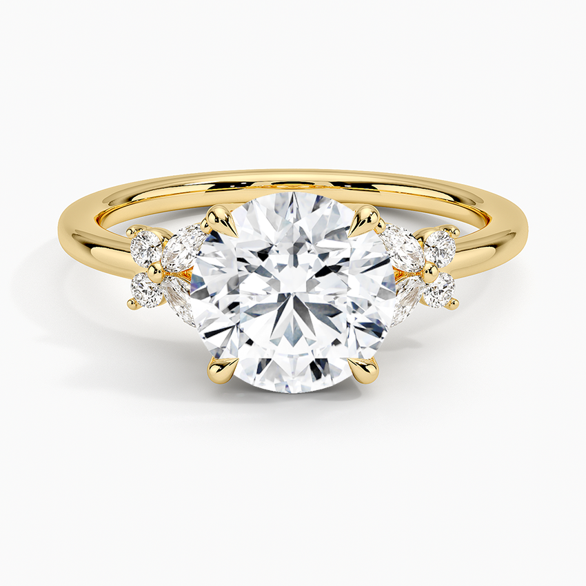 Le Libellule Moissanite Engagement Ring-VOOGME