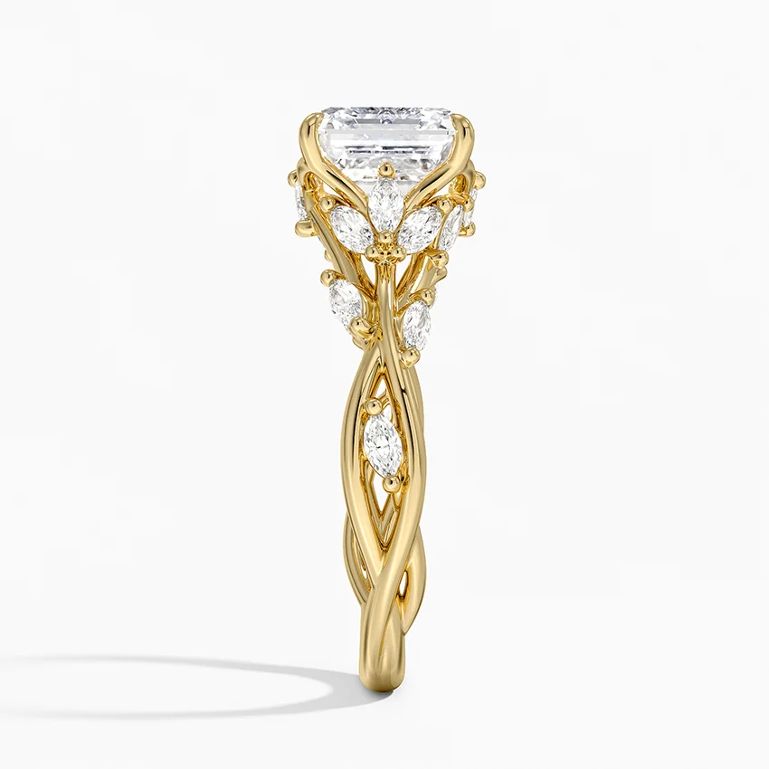 Kirsten Moissanite Engagement Ring