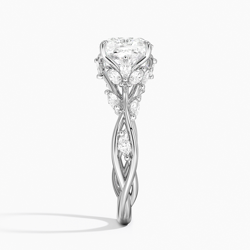 Kirsten Moissanite Engagement Ring