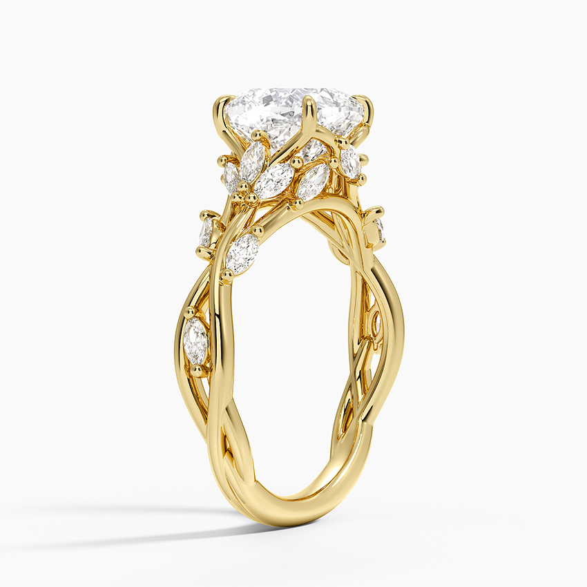 Kirsten Moissanite Engagement Ring