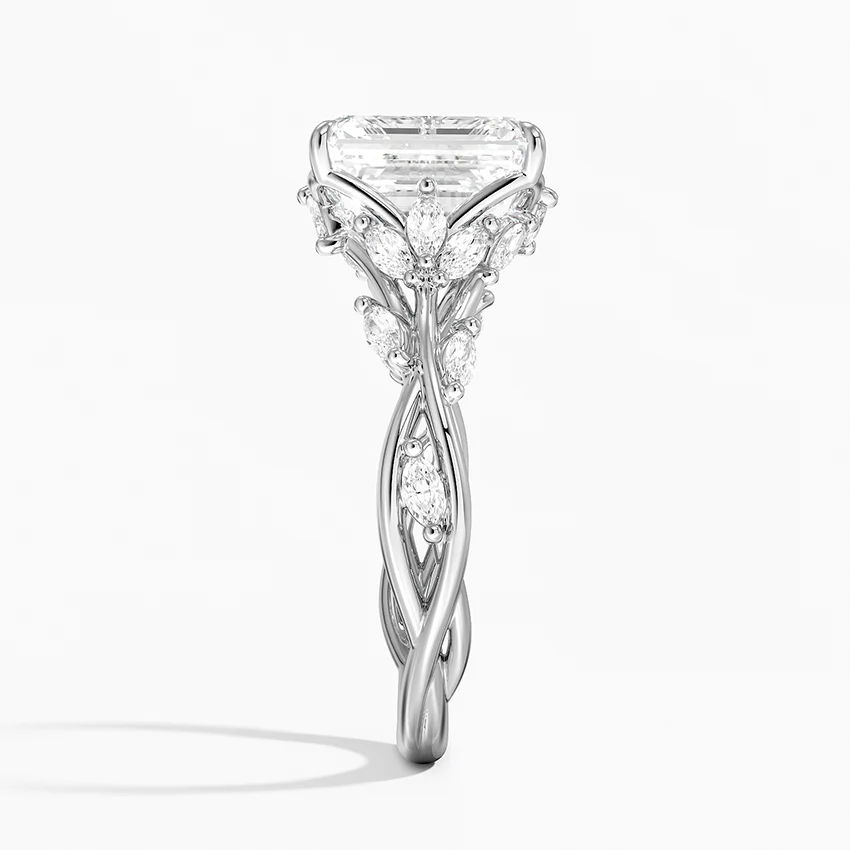 Kirsten Moissanite Engagement Ring