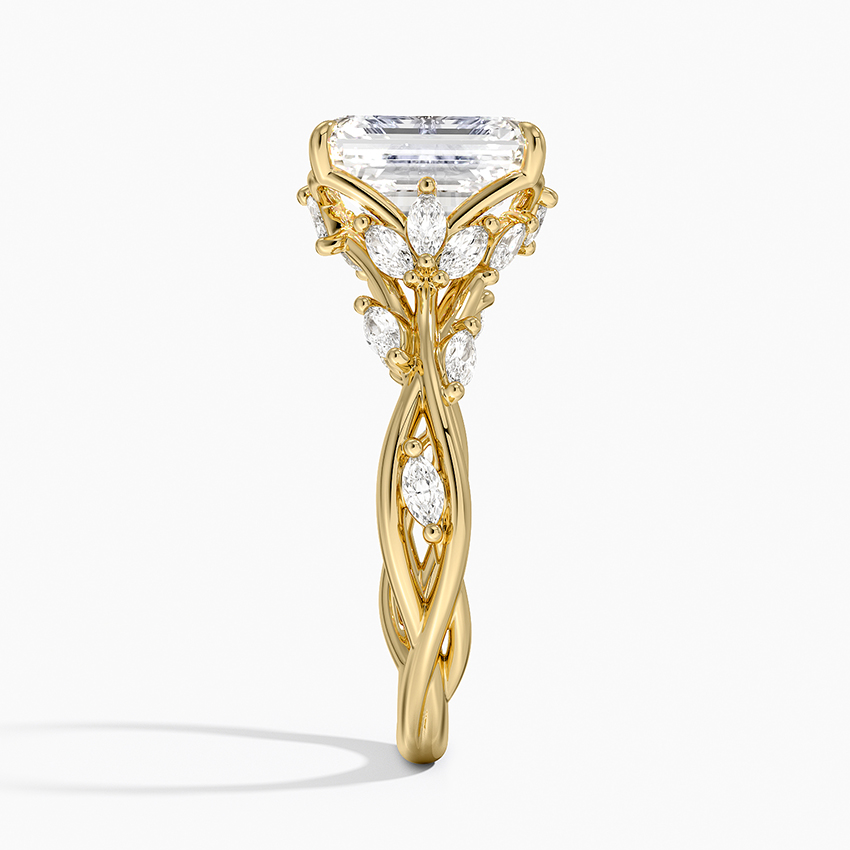 Kirsten Moissanite Engagement Ring