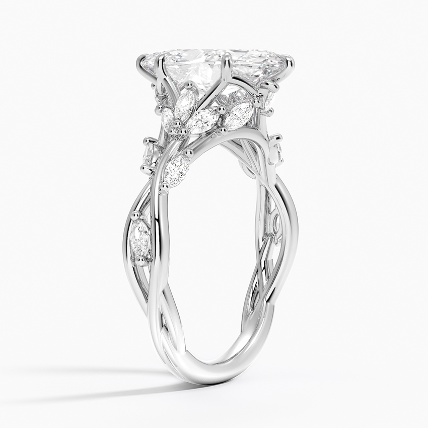 Kirsten Moissanite Engagement Ring