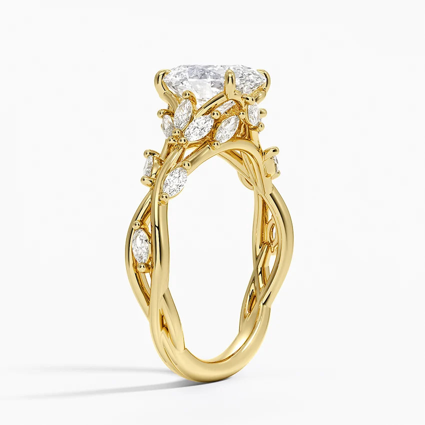 Kirsten Moissanite Engagement Ring