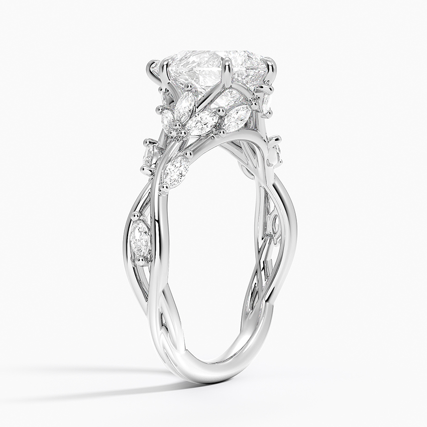 Kirsten Moissanite Engagement Ring