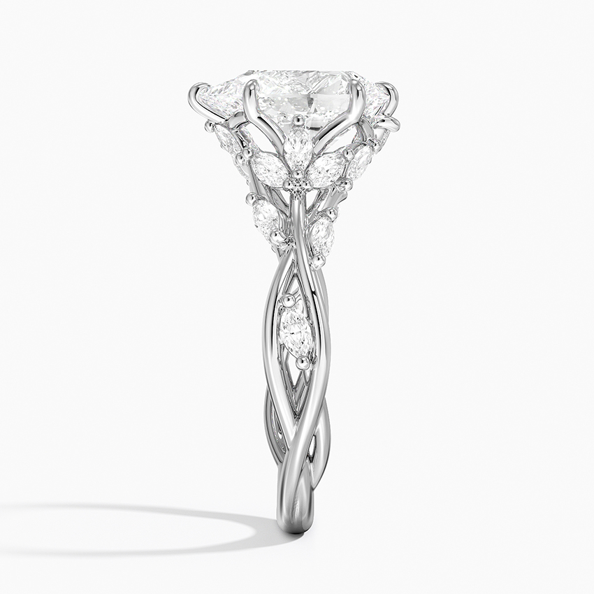 Kirsten Moissanite Engagement Ring