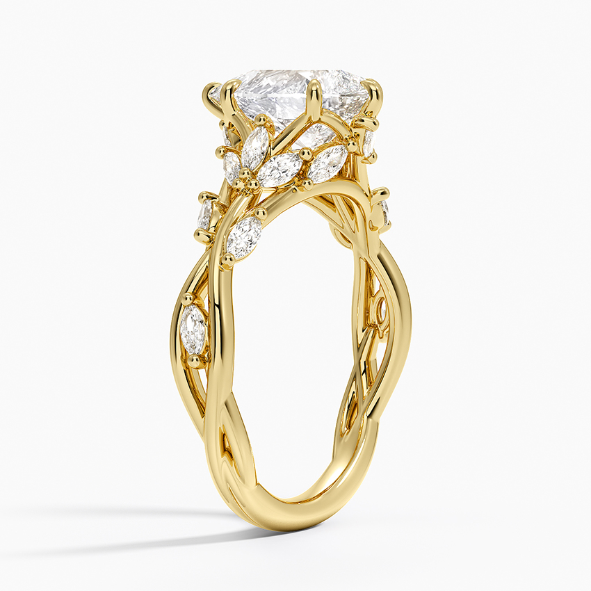 Kirsten Moissanite Engagement Ring