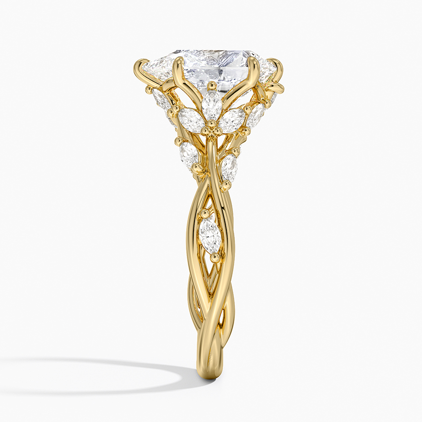 Kirsten Moissanite Engagement Ring