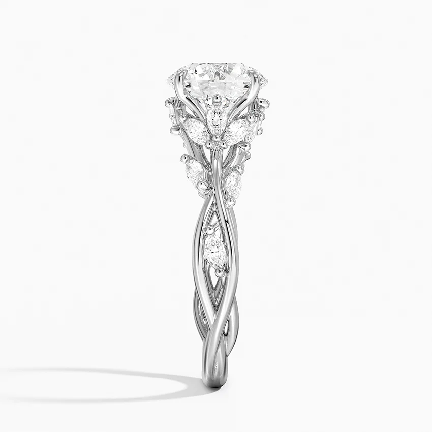 Kirsten Moissanite Engagement Ring