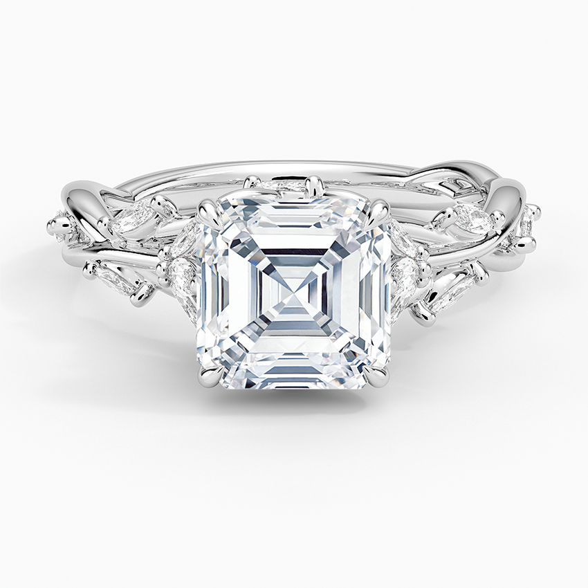 Kirsten Moissanite Engagement Ring
