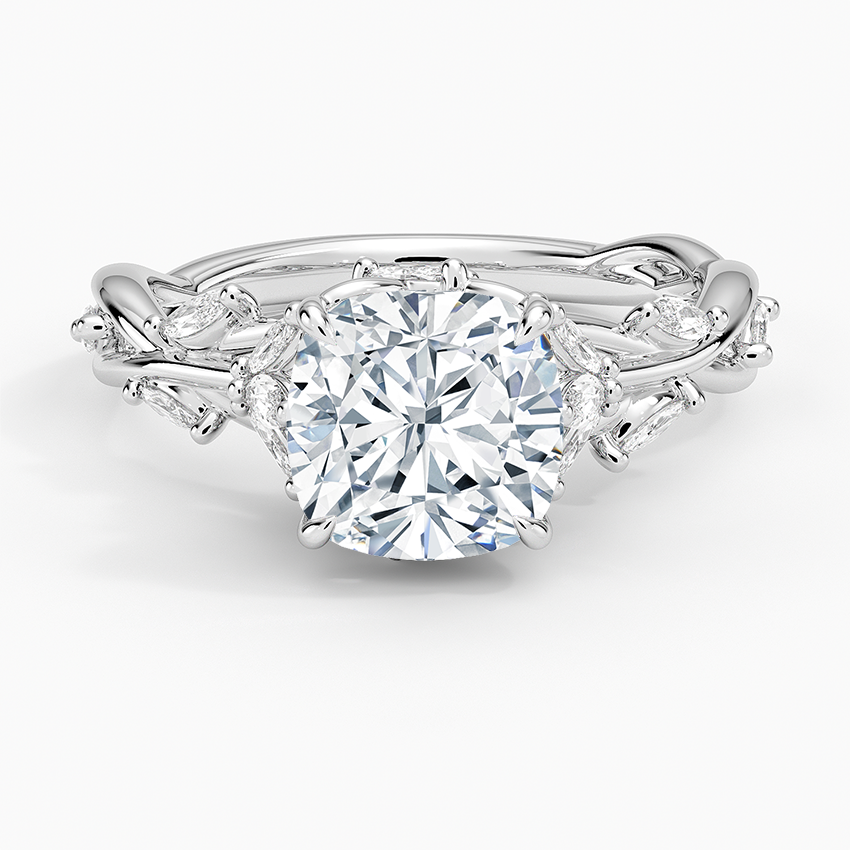 Kirsten Moissanite Engagement Ring