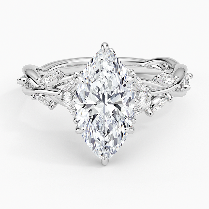 Kirsten Moissanite Engagement Ring