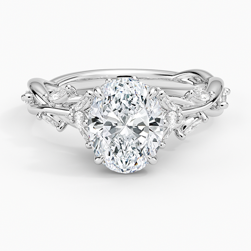 Kirsten Moissanite Engagement Ring
