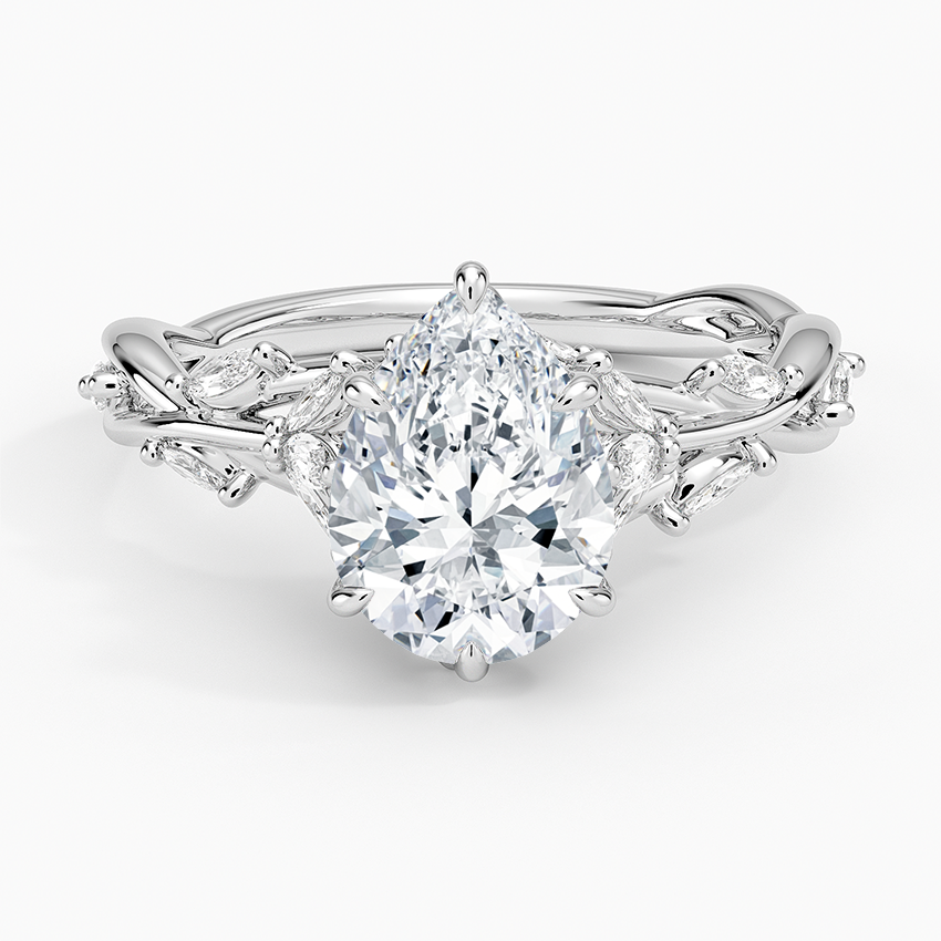 Kirsten Moissanite Engagement Ring