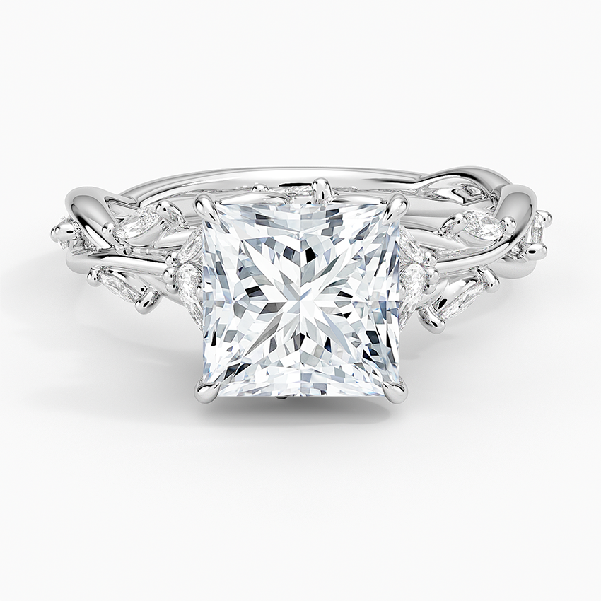 Kirsten Moissanite Engagement Ring