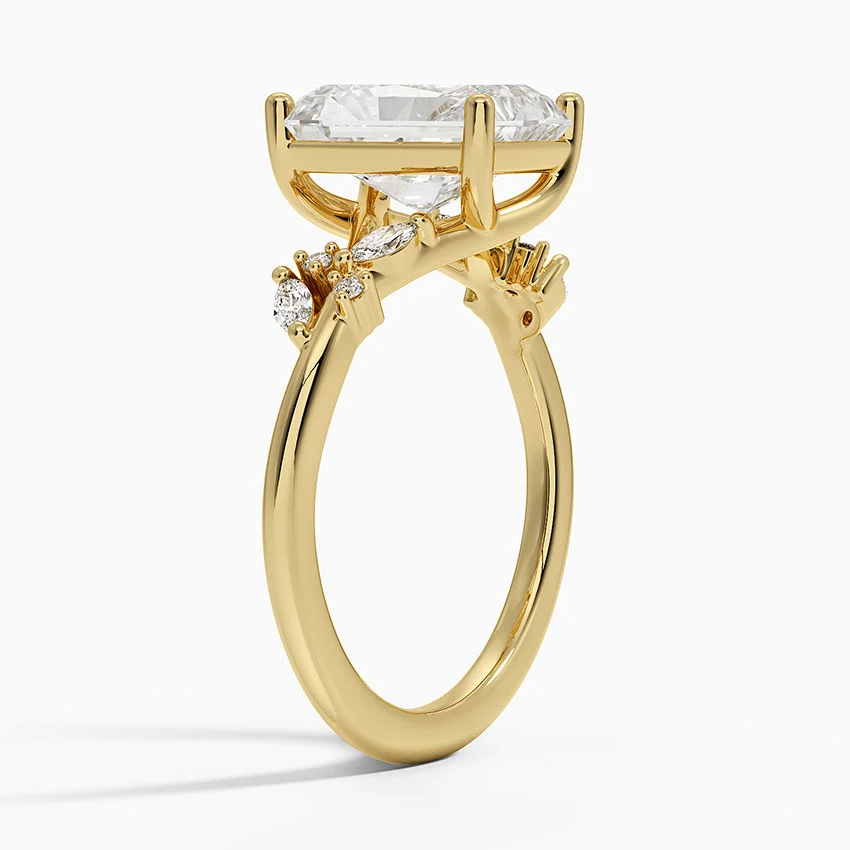 Serena Moissanite Engagement Ring